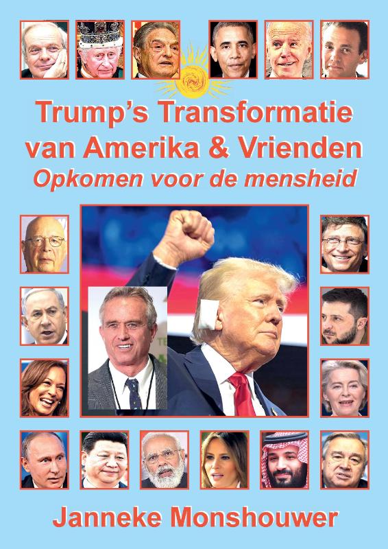 Omslag van Trump's Transformatie van Amerika en Vrienden