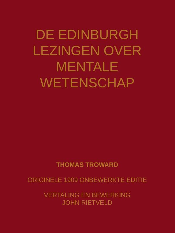 Omslag van De Edinburgh lezingen over mentale wetenschap