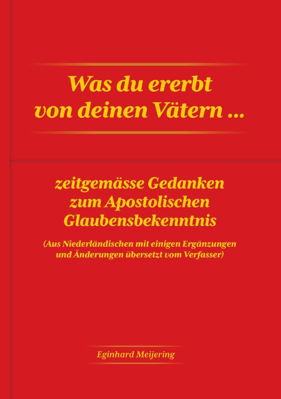 Omslag van Was du ererbt von deinen Vätern...