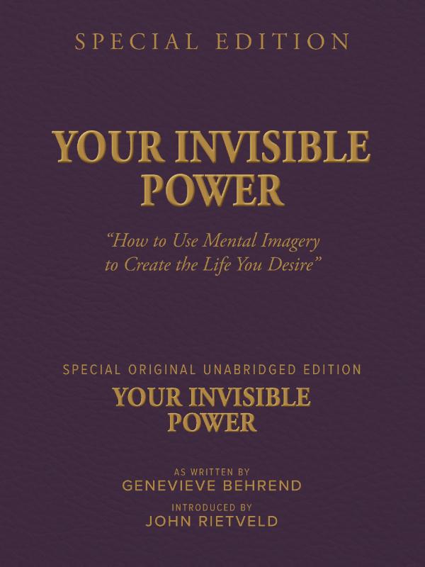 Omslag van YOUR INVISIBLE POWER