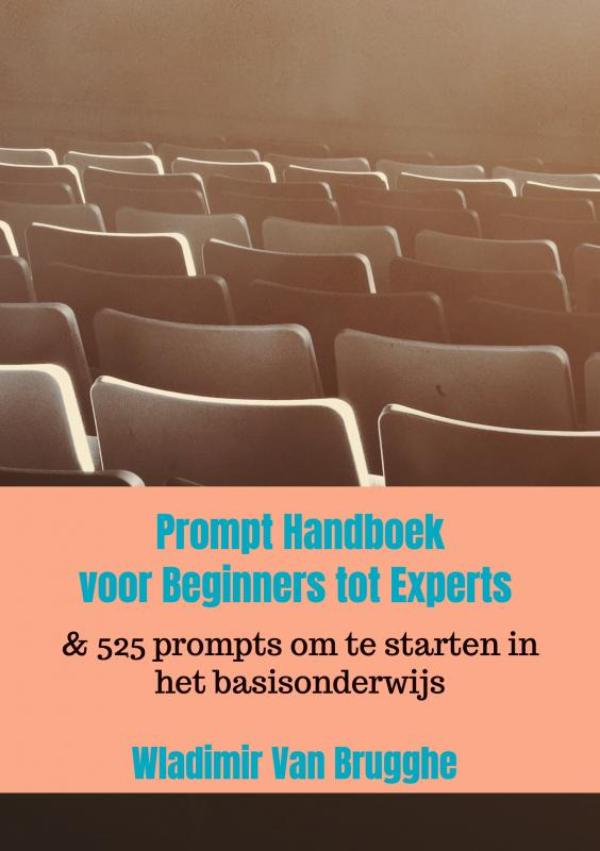 Omslag van Prompt Handboek:voor Beginners tot Experts