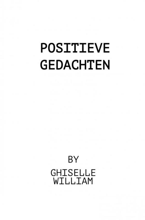 Omslag van Positieve gedachten