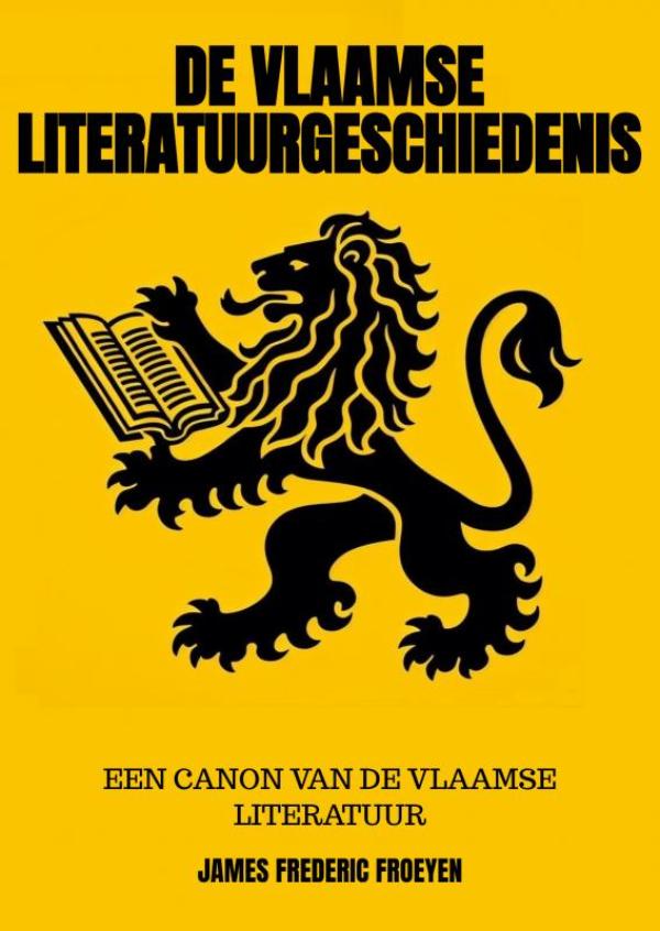 Omslag van De Vlaamse Literatuurgeschiedenis