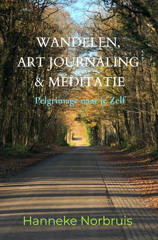 Omslag van Wandelen, Art Journaling & Meditatie