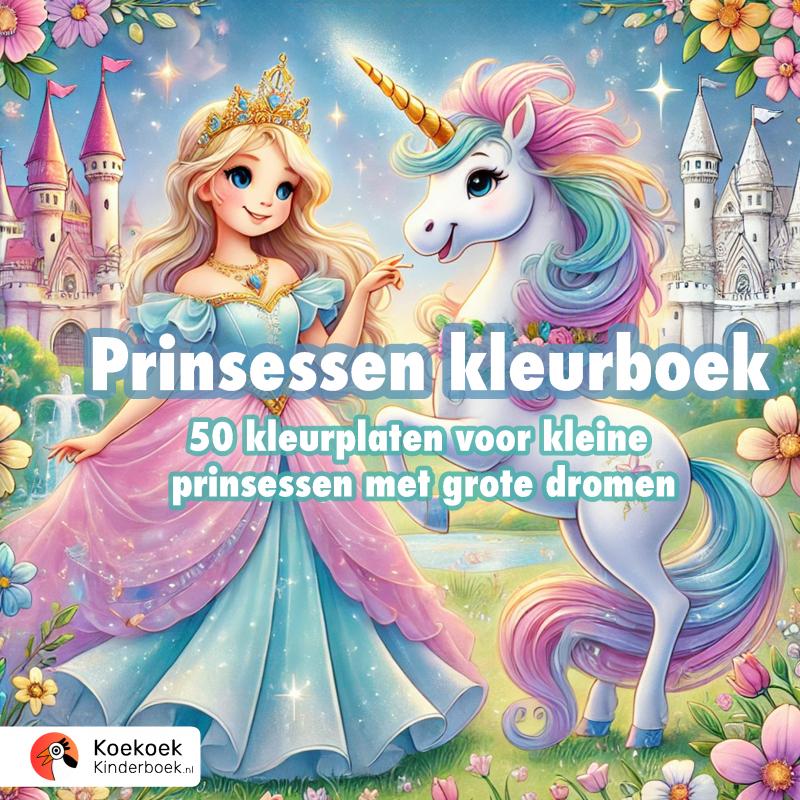 Omslag van Prinsessen Kleurboek