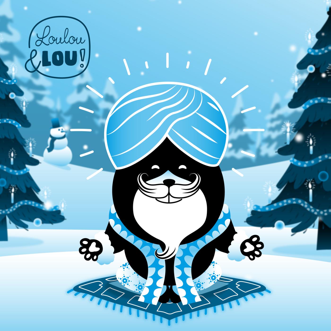 Omslag van Kerstmeditatie: Sneeuwvlokjes