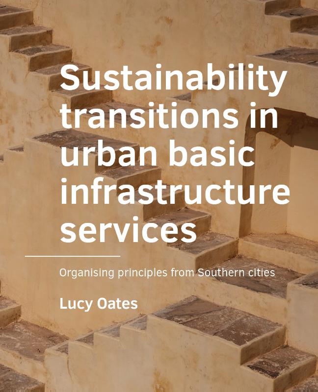 Omslag van Sustainability transitions in urban basic infrastructure services