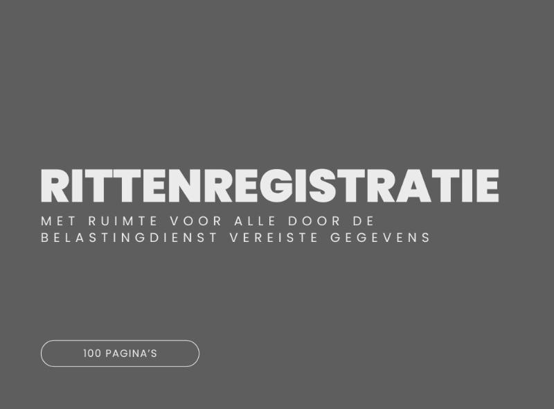 Omslag van Rittenregistratie