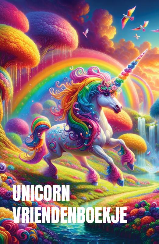 Omslag van Unicorn Vriendenboekje Meisje