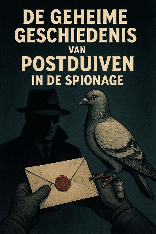 Omslag van De geheime geschiedenis van postduiven in de spionage