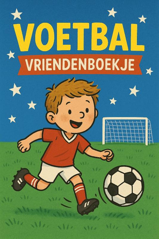 Omslag van Voetbal vriendenboekje