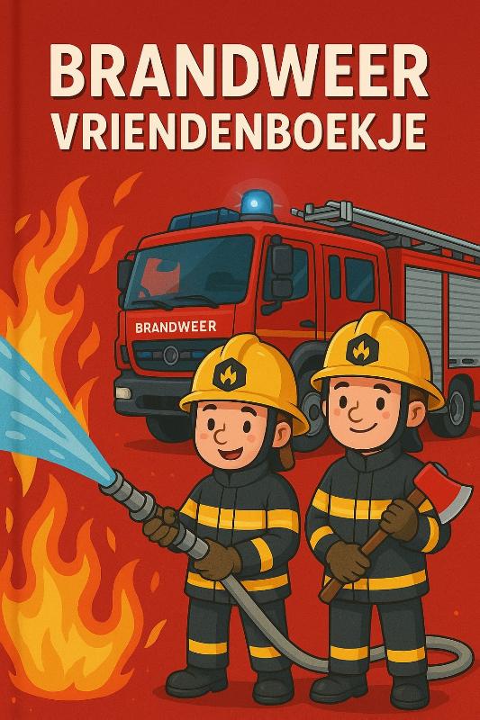 Omslag van Brandweer Vriendenboekje