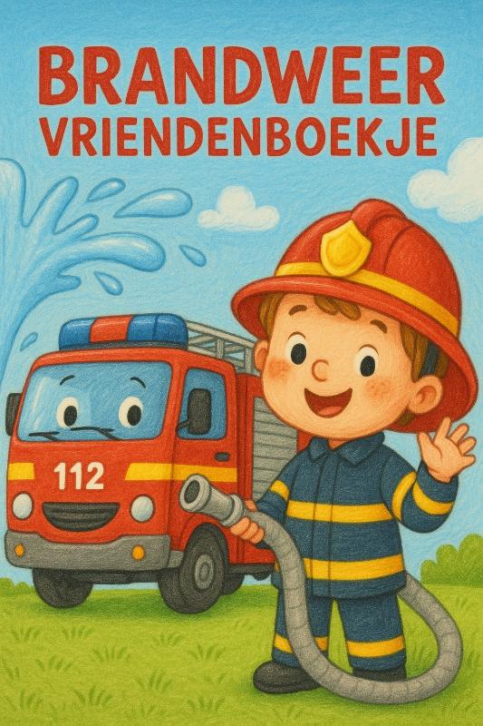 Omslag van Brandweer Vriendenboekje