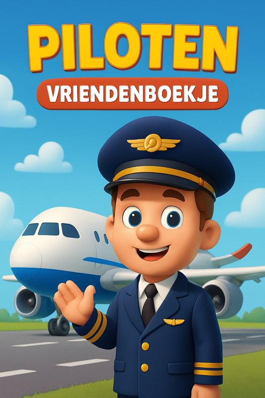 Omslag van Piloten Vriendenboekje