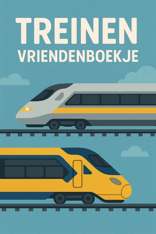 Omslag van Treinen Vriendenboekje