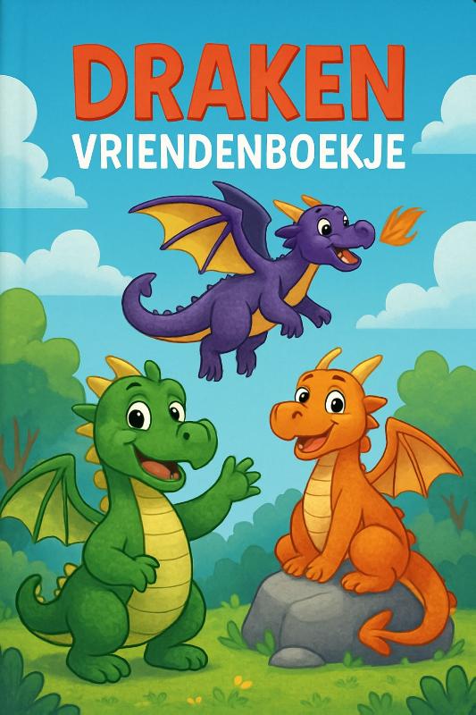 Omslag van Draken Vriendenboekje