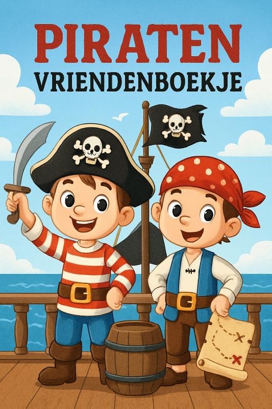 Omslag van Piraten Vriendenboekje