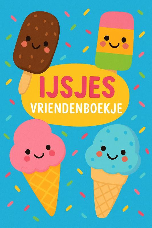 Omslag van IJsjes Vriendenboekje