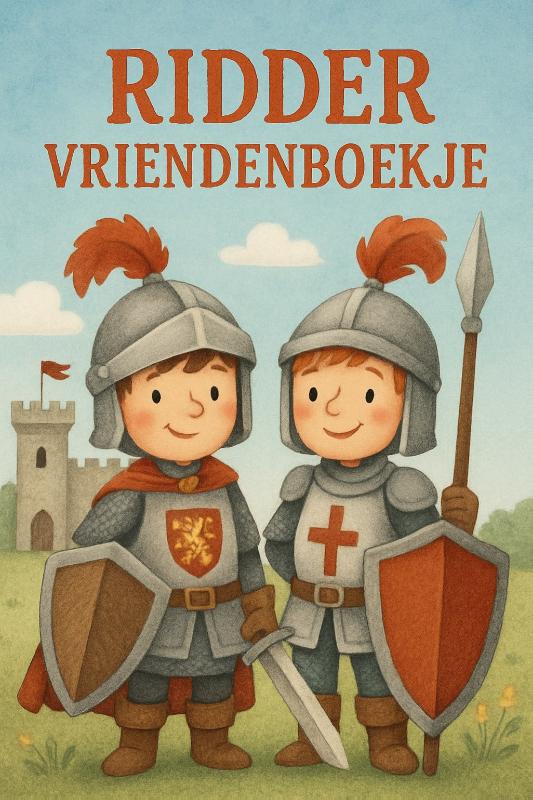 Omslag van Ridder Vriendenboekje