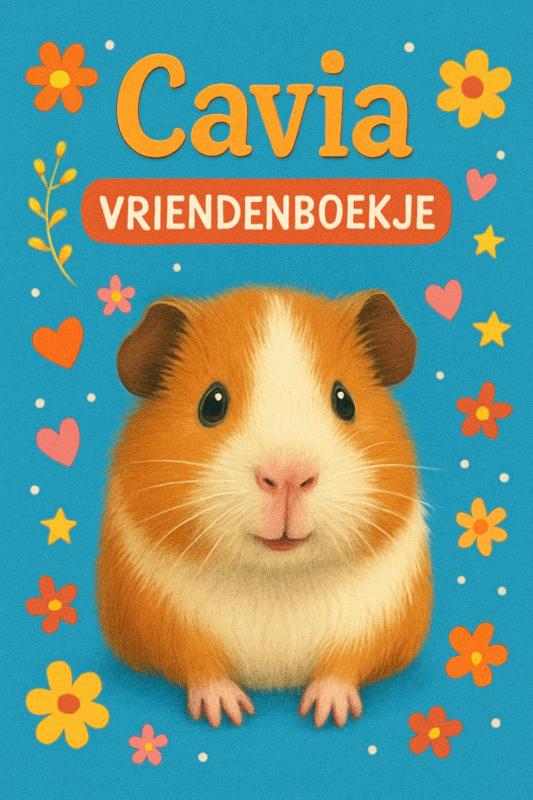 Omslag van Cavia Vriendenboekje