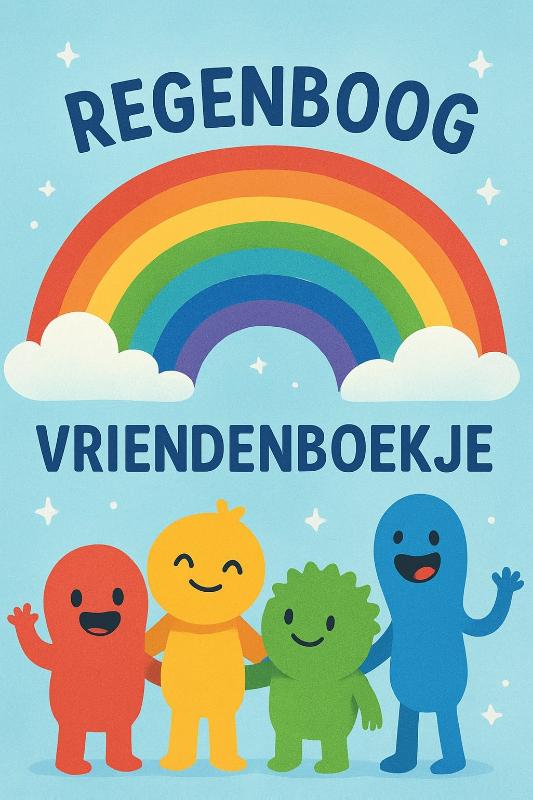 Omslag van Regenboog Vriendenboekje