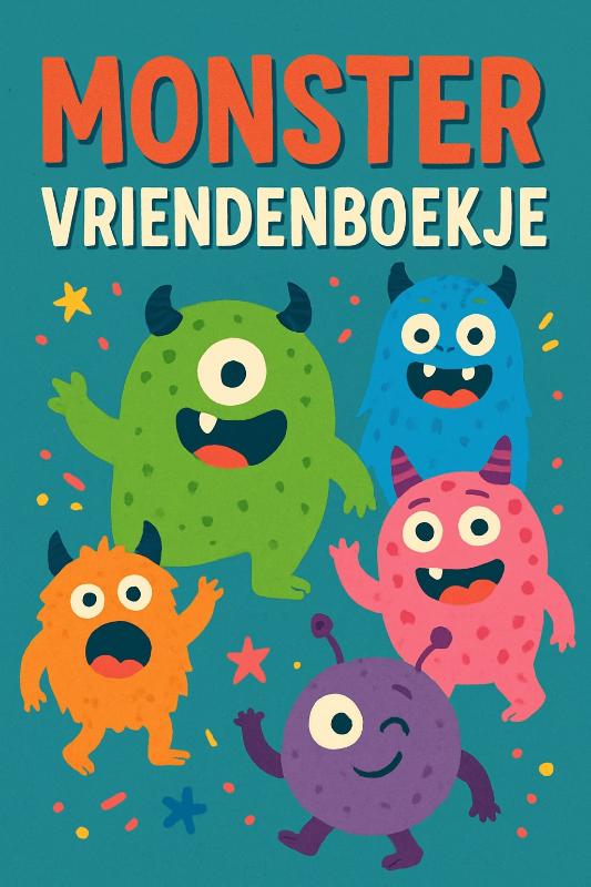 Omslag van Monster Vriendenboekje