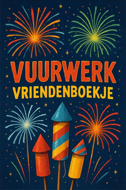 Omslag van Vuurwerk Vriendenboekje