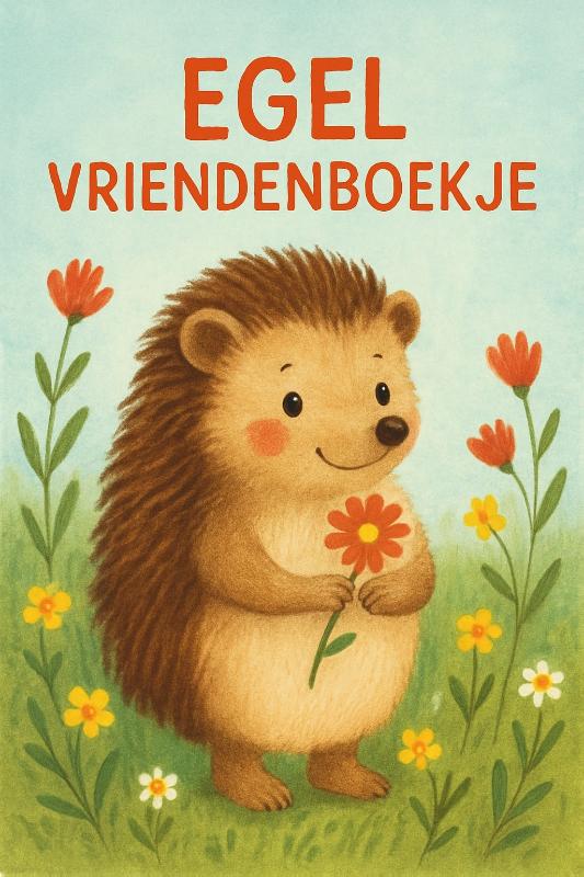 Omslag van Egel Vriendenboekje