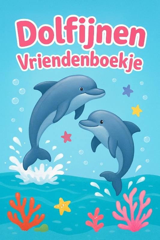 Omslag van Dolfijnen Vriendenboekje