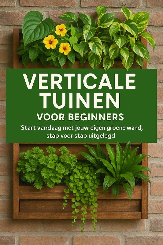 Omslag van Verticale Tuinen voor Beginners