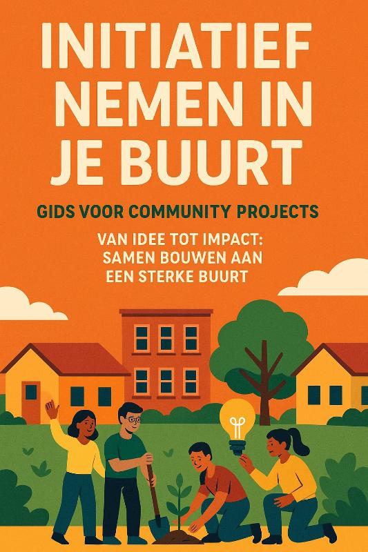 Omslag van Initiatief nemen in je Buurt: Gids voor Community Projects