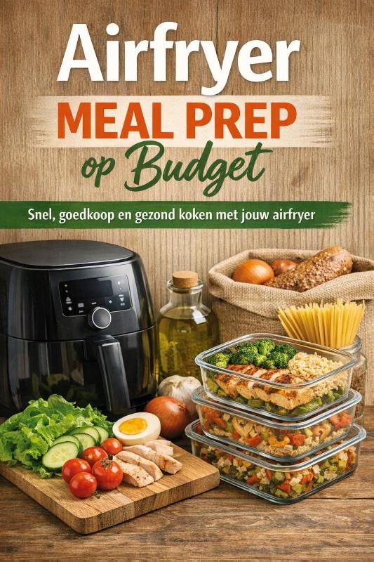 Omslag van Airfryer Meal Prep op Budget