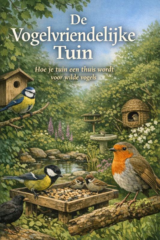 Omslag van De Vogelvriendelijke Tuin