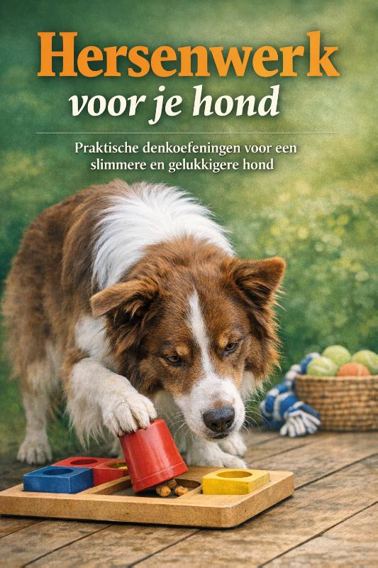 Omslag van Hersenwerk voor je hond