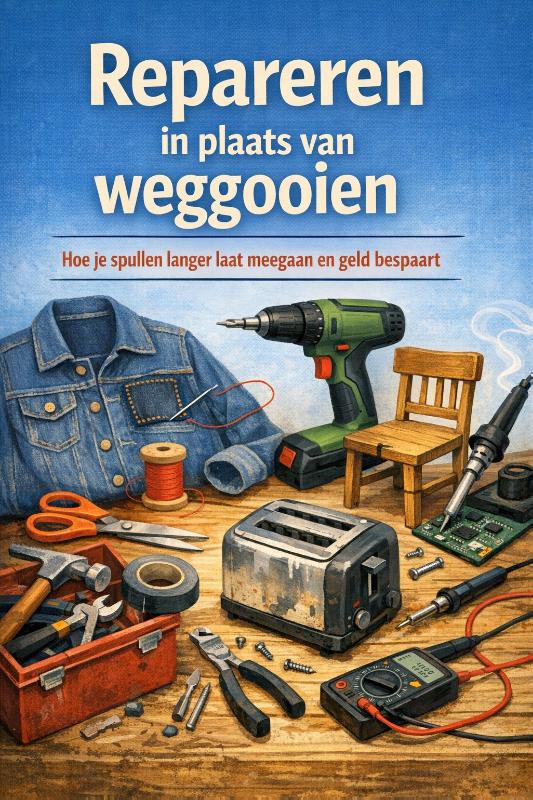 Omslag van Repareren in plaats van weggooien
