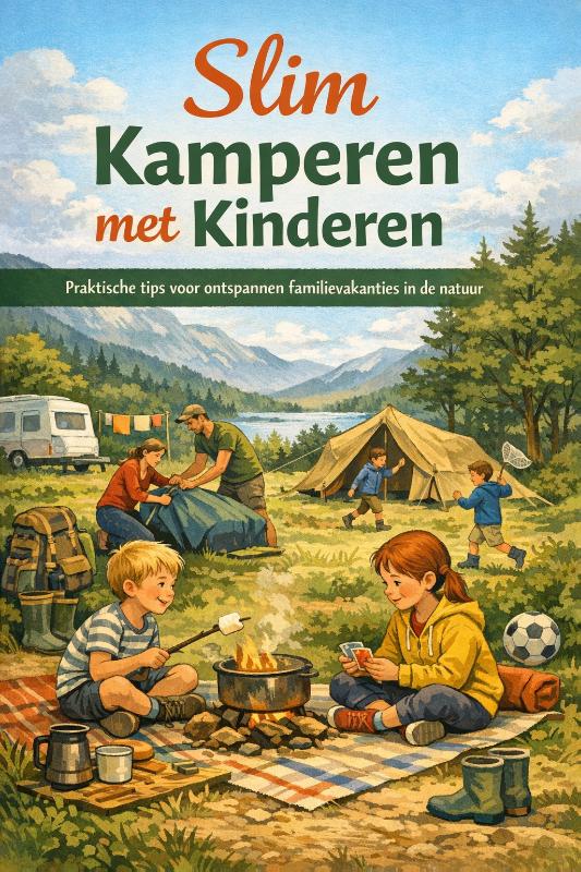 Omslag van Slim Kamperen met Kinderen