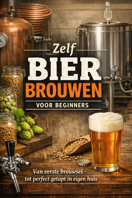 Omslag van Zelf Bier Brouwen voor Beginners