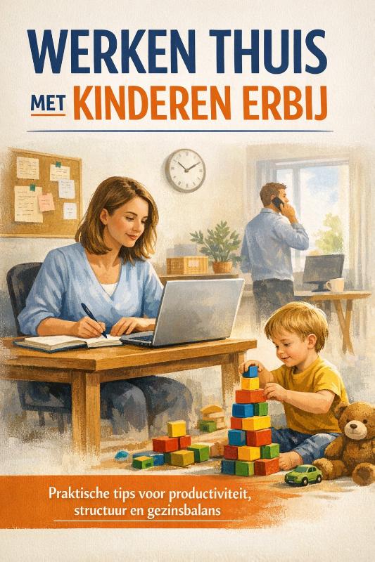 Omslag van Werken Thuis met Kinderen Erbij