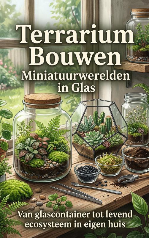 Omslag van Terrarium Bouwen: Miniatuurwerelden in Glas