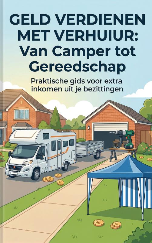 Omslag van Geld Verdienen met Verhuur: Van Camper tot Gereedschap