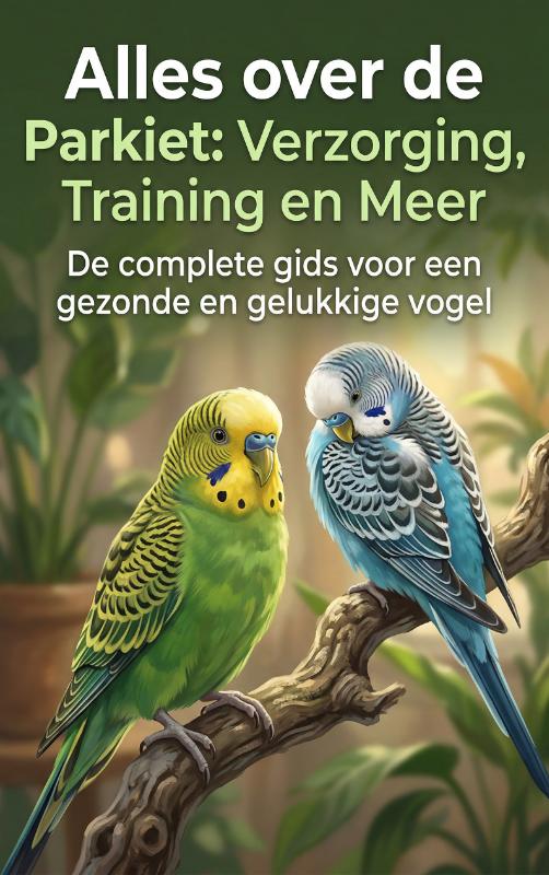 Omslag van Alles over de Parkiet: Verzorging, Training en Meer