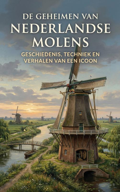 Omslag van De Geheimen van Nederlandse Molens