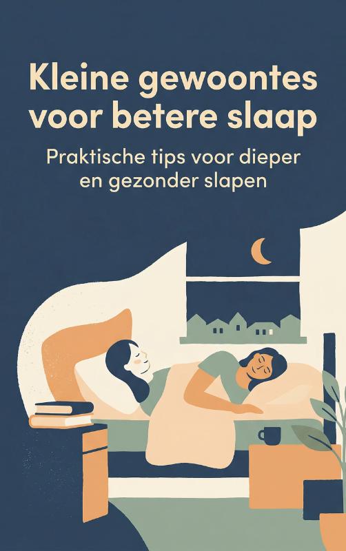 Omslag van Kleine gewoontes voor betere slaap