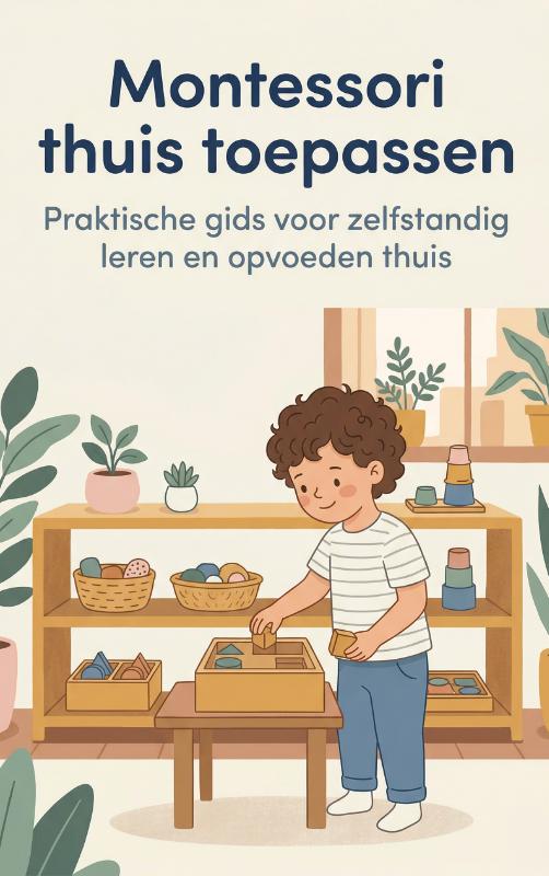 Omslag van Montessori thuis toepassen