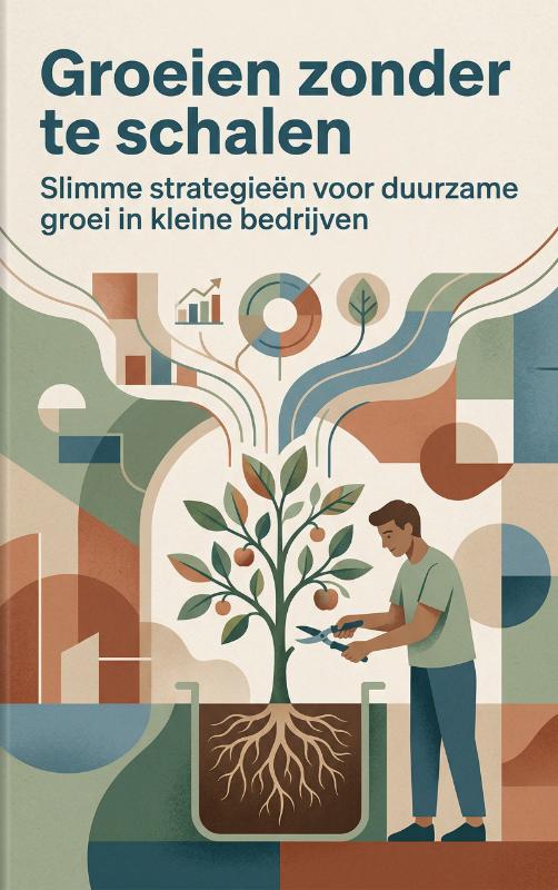 Omslag van Groeien zonder te schalen