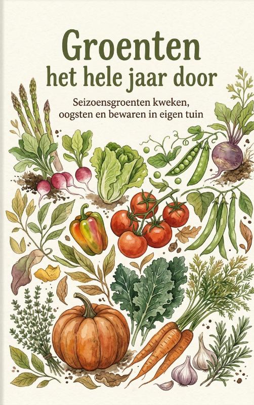 Omslag van Groenten het hele jaar door