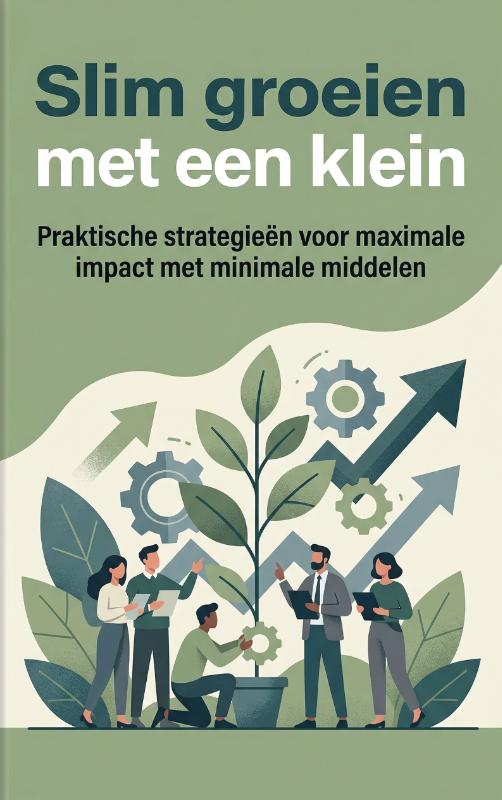 Omslag van Slim groeien met een klein team