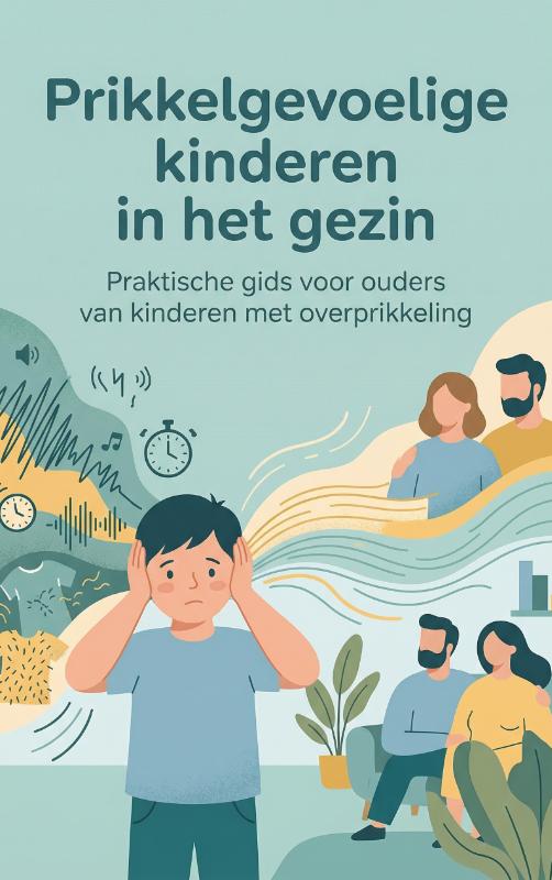 Omslag van Prikkelgevoelige kinderen in het gezin