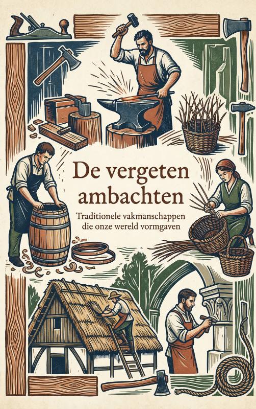 Omslag van De vergeten ambachten