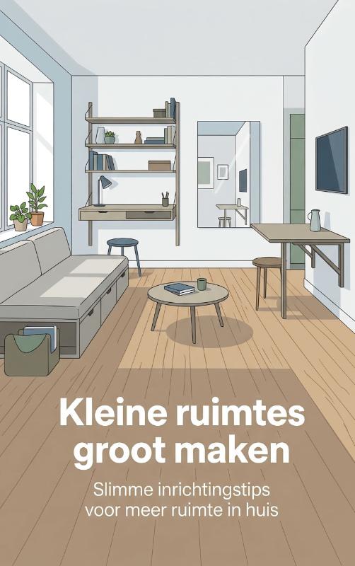 Omslag van Kleine ruimtes groot maken